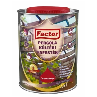 Factor Pergola kültéri fafesték EZÜST NYÍR 750ml Factor Pergola kültéri fafesték EZÜST NYÍR 750ml