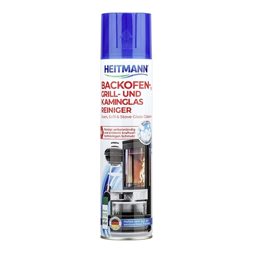 HEITMANN sütő-grill-kandallóüveg tisztítóhab 400ml HEITMANN sütő-grill-kandallóüveg tisztítóhab 400ml