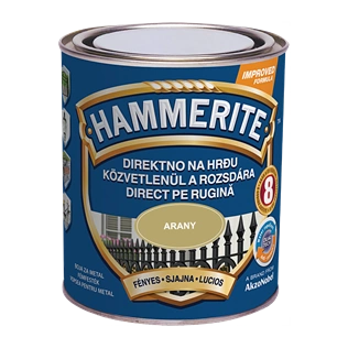 Hammerite fémfesték fényes ARANY 750ml