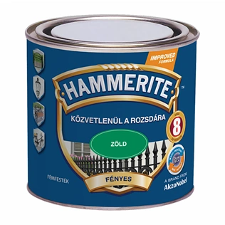 Hammerite fémfesték fényes ZÖLD 250ml Hammerite fémfesték fényes ZÖLD 250ml