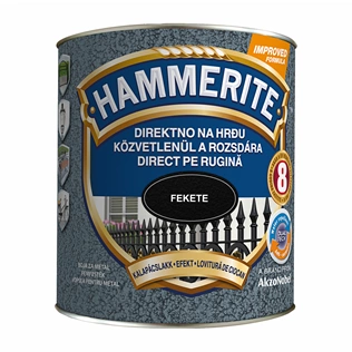 Hammerite fémfesték kalapácslakk FEKETE 2,5L Hammerite fémfesték kalapácslakk FEKETE 2,5L