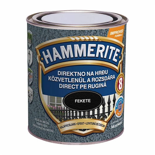 Hammerite fémfesték kalapácslakk FEKETE 750ml