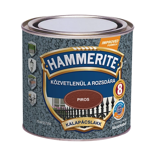 Hammerite fémfesték kalapácslakk PIROS 250ml