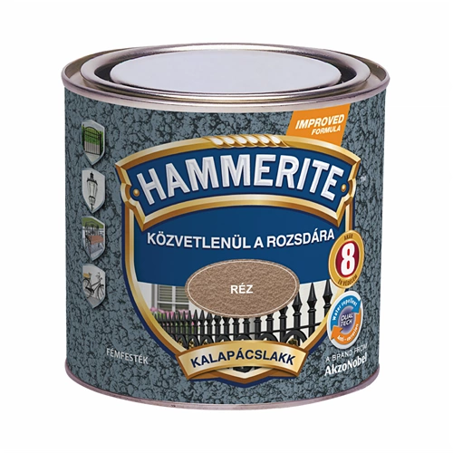 Hammerite fémfesték kalapácslakk RÉZ 250ml Hammerite fémfesték kalapácslakk RÉZ 250ml