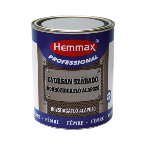 Hemmax gyorsanszáradó rozsdagátló alapozó VÖRÖS 0,9kg Hemmax gyorsanszáradó rozsdagátló alapozó VÖRÖS 0,9kg