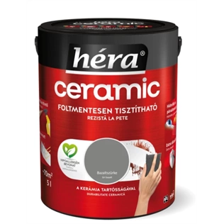 Héra Ceramic beltéri falfesték BAZALT SZÜRKE 5L
