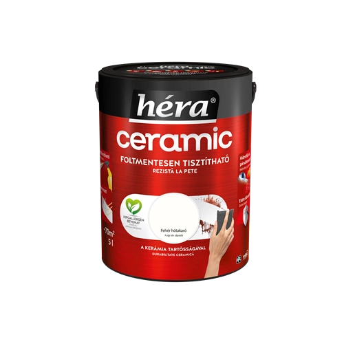 Héra Ceramic beltéri falfesték FEHÉR HÓTAKARÓ 5L