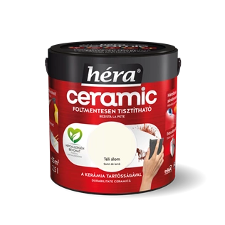 Héra Ceramic beltéri falfesték TÉLI ÁLOM 2,5L Héra Ceramic beltéri falfesték TÉLI ÁLOM 2,5L