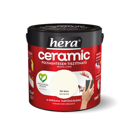 Héra Ceramic beltéri falfesték TÉLI ÁLOM 2,5L Héra Ceramic beltéri falfesték TÉLI ÁLOM 2,5L