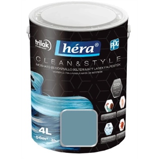 Héra Clean&Style Extra beltéri falfesték DELFIN 4L Héra Clean&Style Extra beltéri falfesték DELFIN 4L