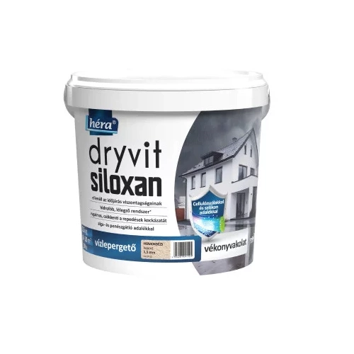 Héra Dryvit Siloxan vékonyvakolat kapart "L" 1,5mm 25kg Héra Dryvit Siloxan vékonyvakolat kapart "L" 1,5mm 25kg