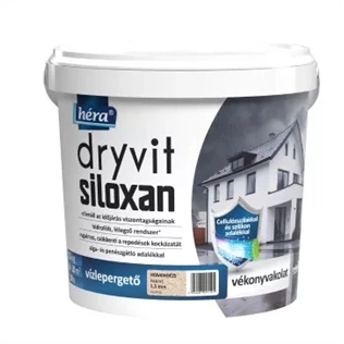 Héra Dryvit Siloxan vékonyvakolat kapart "L" 1,5mm 4kg