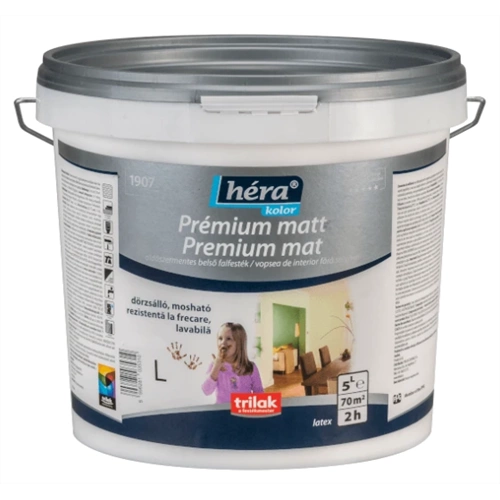 Héra Kolor matt beltéri falfesték bázis "L" 15L