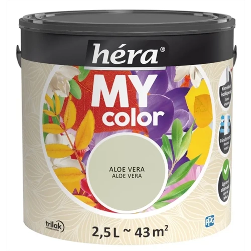 Héra My Color beltéri falfesték ALOE VERA 2,5L