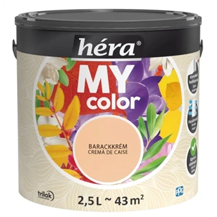 Héra My Color beltéri falfesték BARACKKRÉM 2,5L Héra My Color beltéri falfesték BARACKKRÉM 2,5L
