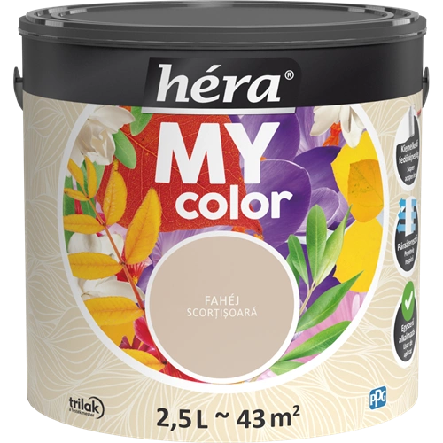 Héra My Color beltéri falfesték FAHÉJ 2,5L