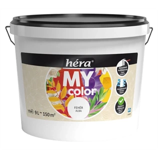 Héra My Color beltéri falfesték FEHÉR 9L