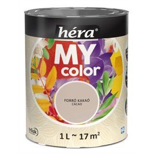 Héra My Color beltéri falfesték FORRÓ KAKAÓ 1L