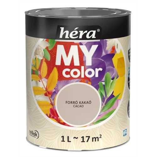 Héra My Color beltéri falfesték FORRÓ KAKAÓ 1L