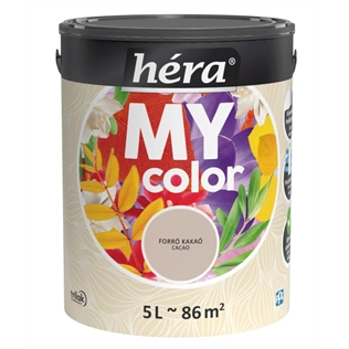 Héra My Color beltéri falfesték FORRÓ KAKAÓ 5L