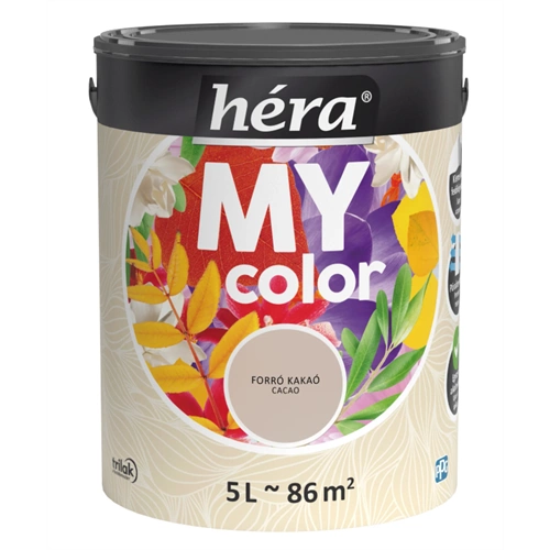 Héra My Color beltéri falfesték FORRÓ KAKAÓ 5L