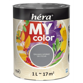 Héra My Color beltéri falfesték GALAXIS SZÜRKE 1L Héra My Color beltéri falfesték GALAXIS SZÜRKE 1L
