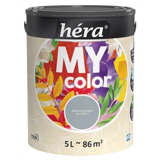 Héra My Color beltéri falfesték GRAFITSZÜRKE 5L