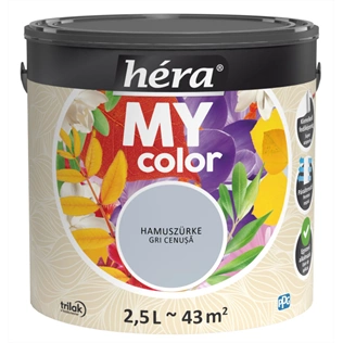 Héra My Color beltéri falfesték HAMUSZÜRKE 2,5L