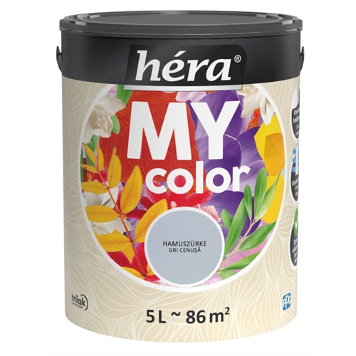 Héra My Color beltéri falfesték HAMUSZÜRKE 5L Héra My Color beltéri falfesték HAMUSZÜRKE 5L