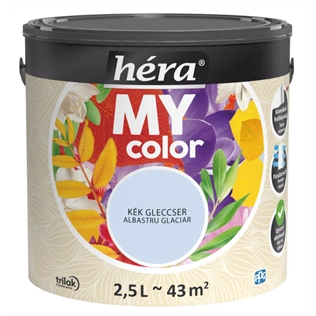 Héra My Color beltéri falfesték KÉK GLECCSSER 2,5L
