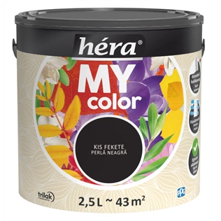 Héra My Color beltéri falfesték KIS FEKETE 2,5L Héra My Color beltéri falfesték KIS FEKETE 2,5L