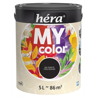 Héra My Color beltéri falfesték KIS FEKETE 5L