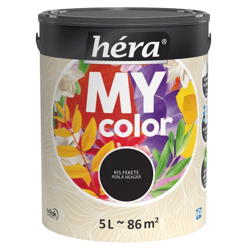 Héra My Color beltéri falfesték KIS FEKETE 5L