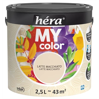 Héra My Color beltéri falfesték LATTE MACCHIATO 2,5L Héra My Color beltéri falfesték LATTE MACCHIATO 2,5L