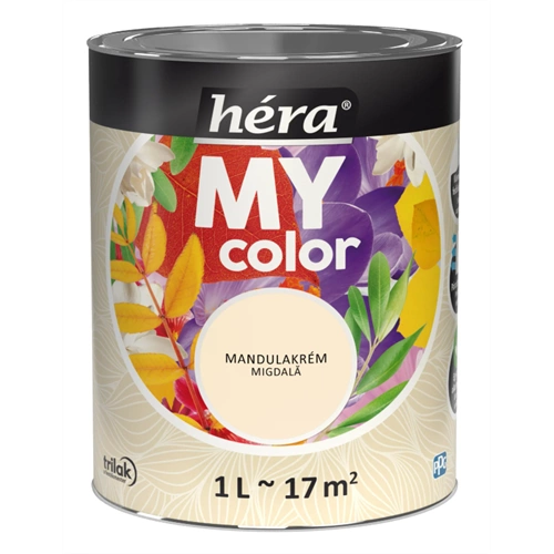 Héra My Color beltéri falfesték MANDULAKRÉM 1L Héra My Color beltéri falfesték MANDULAKRÉM 1L