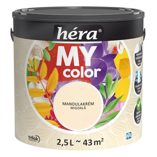 Héra My Color beltéri falfesték MANDULAKRÉM 2,5L