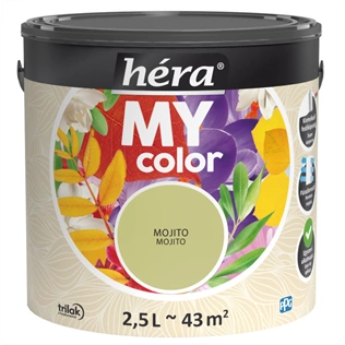 Héra My Color beltéri falfesték MOJITO 2,5L