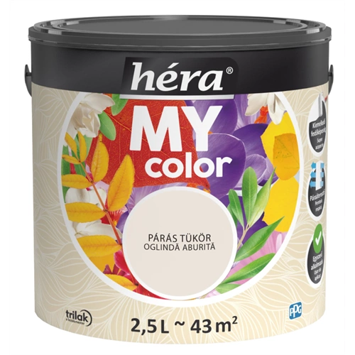 Héra My Color beltéri falfesték PÁRÁS TÜKÖR 2,5L