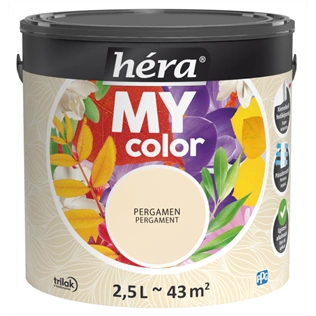 Héra My Color beltéri falfesték PERGAMEN 2,5L Héra My Color beltéri falfesték PERGAMEN 2,5L