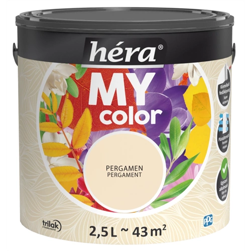 Héra My Color beltéri falfesték PERGAMEN 2,5L Héra My Color beltéri falfesték PERGAMEN 2,5L
