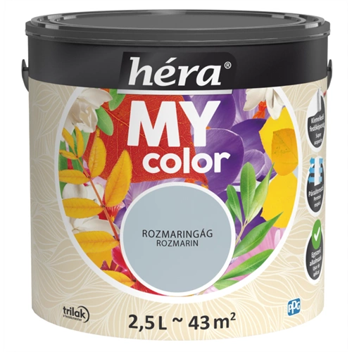 Héra My Color beltéri falfesték ROZMARINGÁG 2,5L