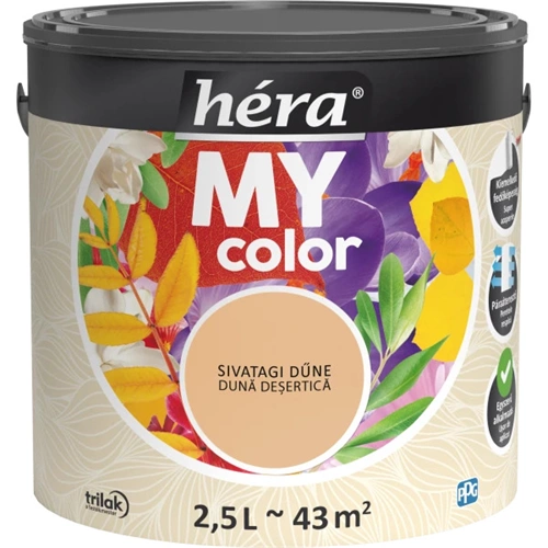 Héra My Color beltéri falfesték SIVATAGI DŰNE 2,5L Héra My Color beltéri falfesték SIVATAGI DŰNE 2,5L