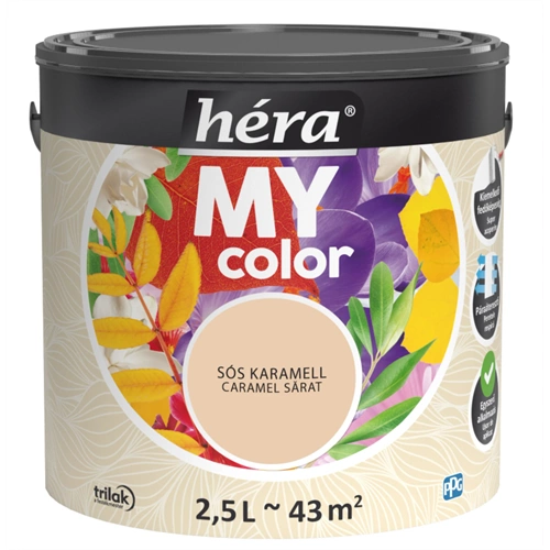 Héra My Color beltéri falfesték SÓS KARAMELL 2,5L