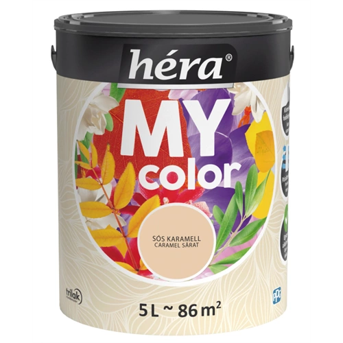 Héra My Color beltéri falfesték SÓS KARAMELL 5L