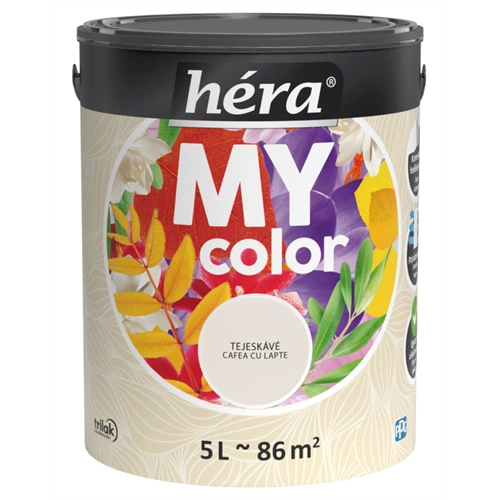 Héra My Color beltéri falfesték TEJESKÁVÉ 5L Héra My Color beltéri falfesték TEJESKÁVÉ 5L