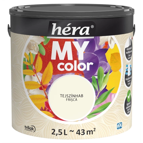 Héra My Color beltéri falfesték TEJSZÍNHAB 2,5L