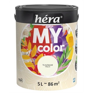 Héra My Color beltéri falfesték TEJSZÍNHAB 5L Héra My Color beltéri falfesték TEJSZÍNHAB 5L