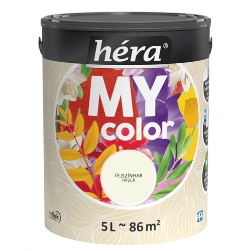 Héra My Color beltéri falfesték TEJSZÍNHAB 5L Héra My Color beltéri falfesték TEJSZÍNHAB 5L