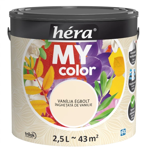 Héra My Color beltéri falfesték VANÍLIA ÉGBOLT 2,5L Héra My Color beltéri falfesték VANÍLIA ÉGBOLT 2,5L