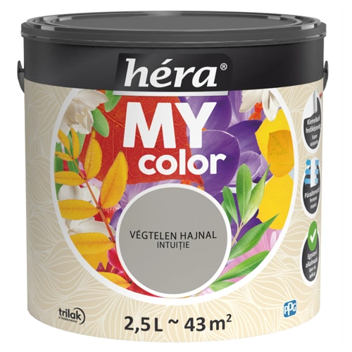 Héra My Color beltéri falfesték VÉGTELEN HAJNAL 2,5L Héra My Color beltéri falfesték VÉGTELEN HAJNAL 2,5L